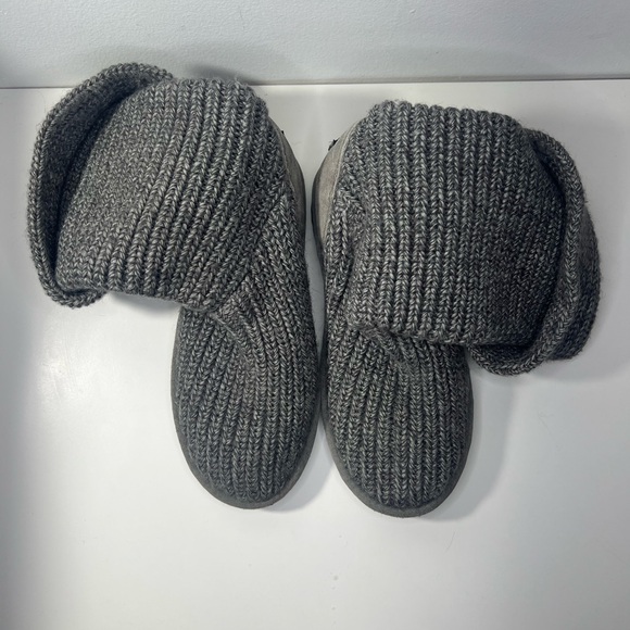 Ugg Australia Classic Cardy Y2K Adjustable Fold Over Knit Tall Boot - Picture 3 of 9